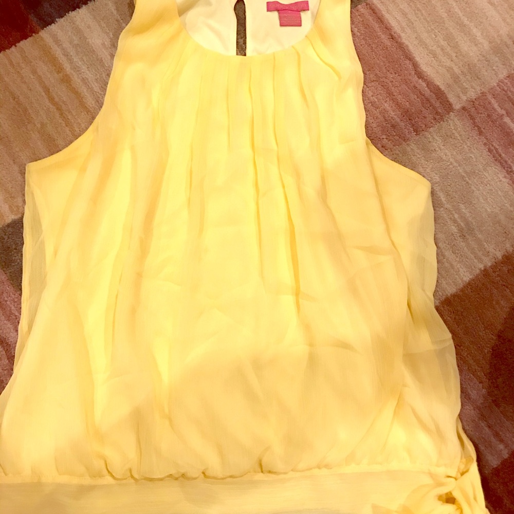 Cool Yellow Blouse